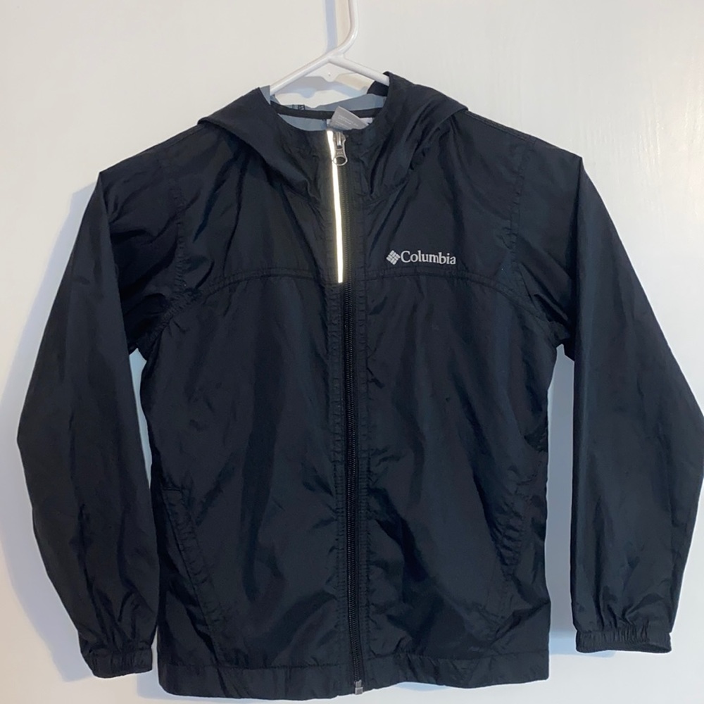 Columbia Kids Wind Breaker in Black size XS 6/7